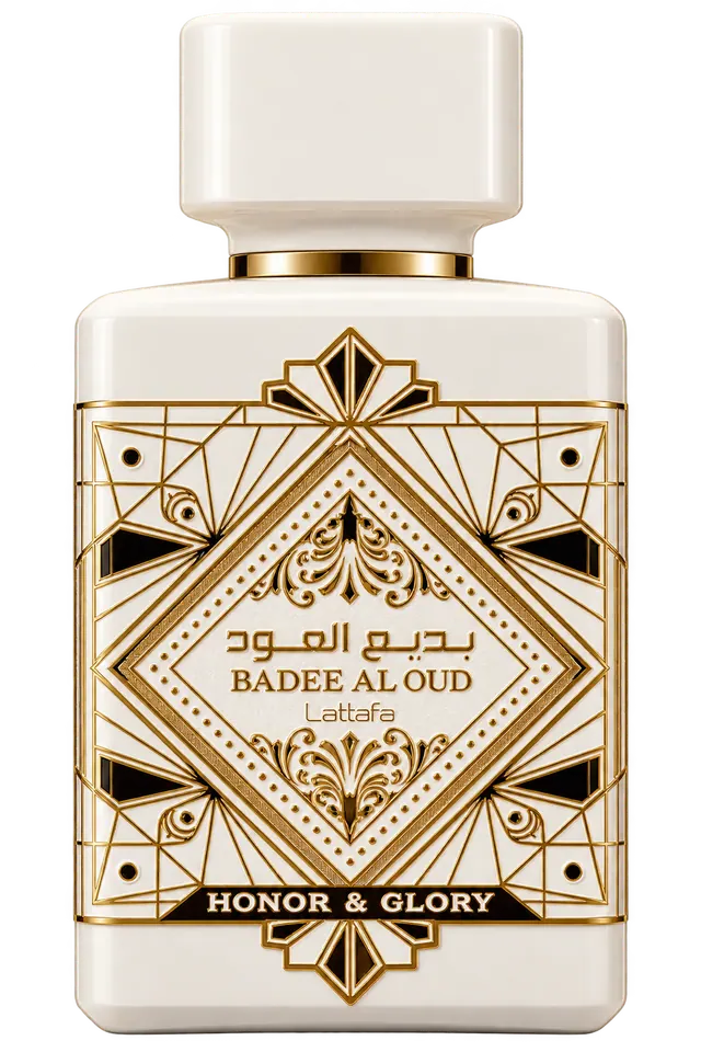 Lattafa Bade'e Al Oud Honor & Glory fragrance bottle