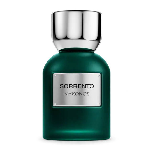 Mykonos Sorrento fragrance bottle
