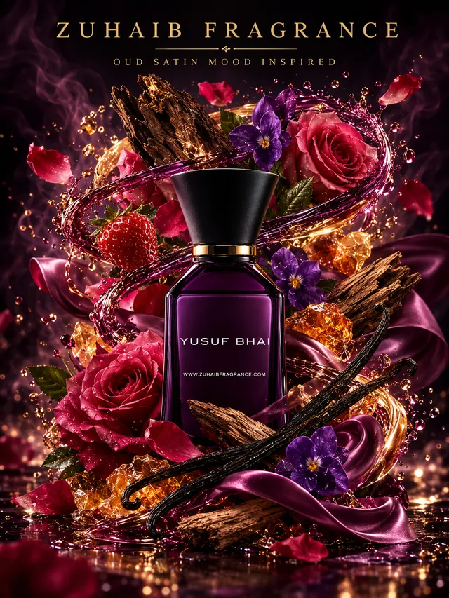 Yusuf Bhai Oud Satin Mood fragrance bottle