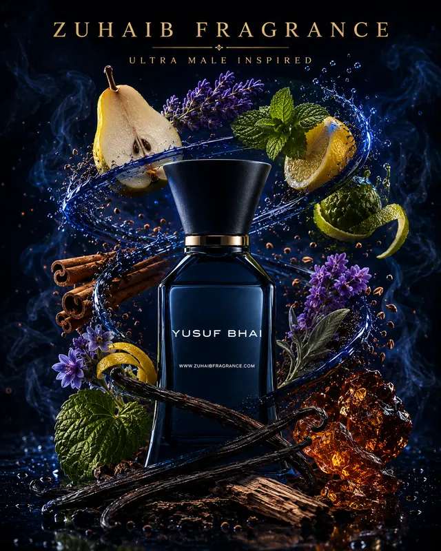 Yusuf Bhai Ultra Male fragrance bottle