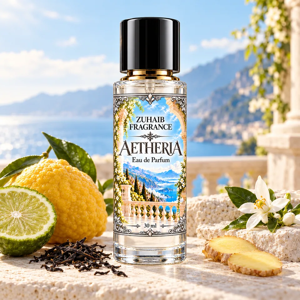 Aetheria — the mood and ingredients behind the scent