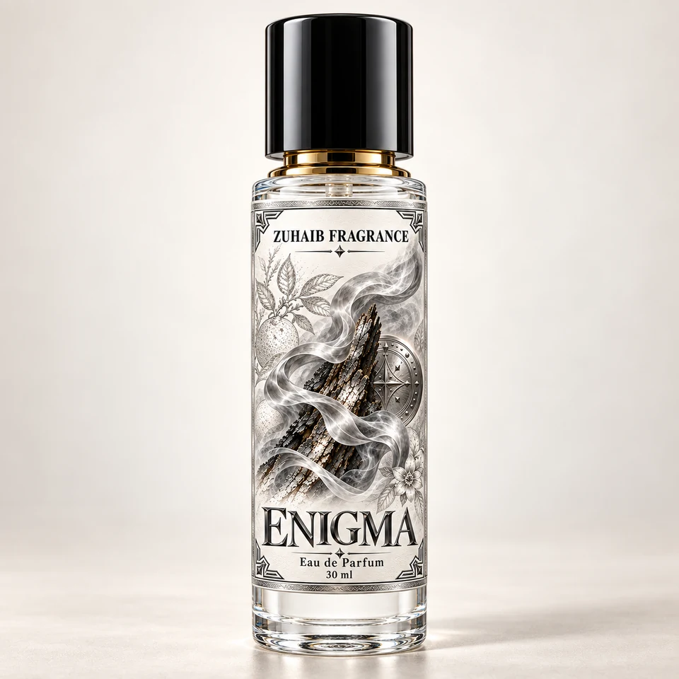 Enigma by Zuhaib Fragrance — original 30 ml Eau de Parfum bottle