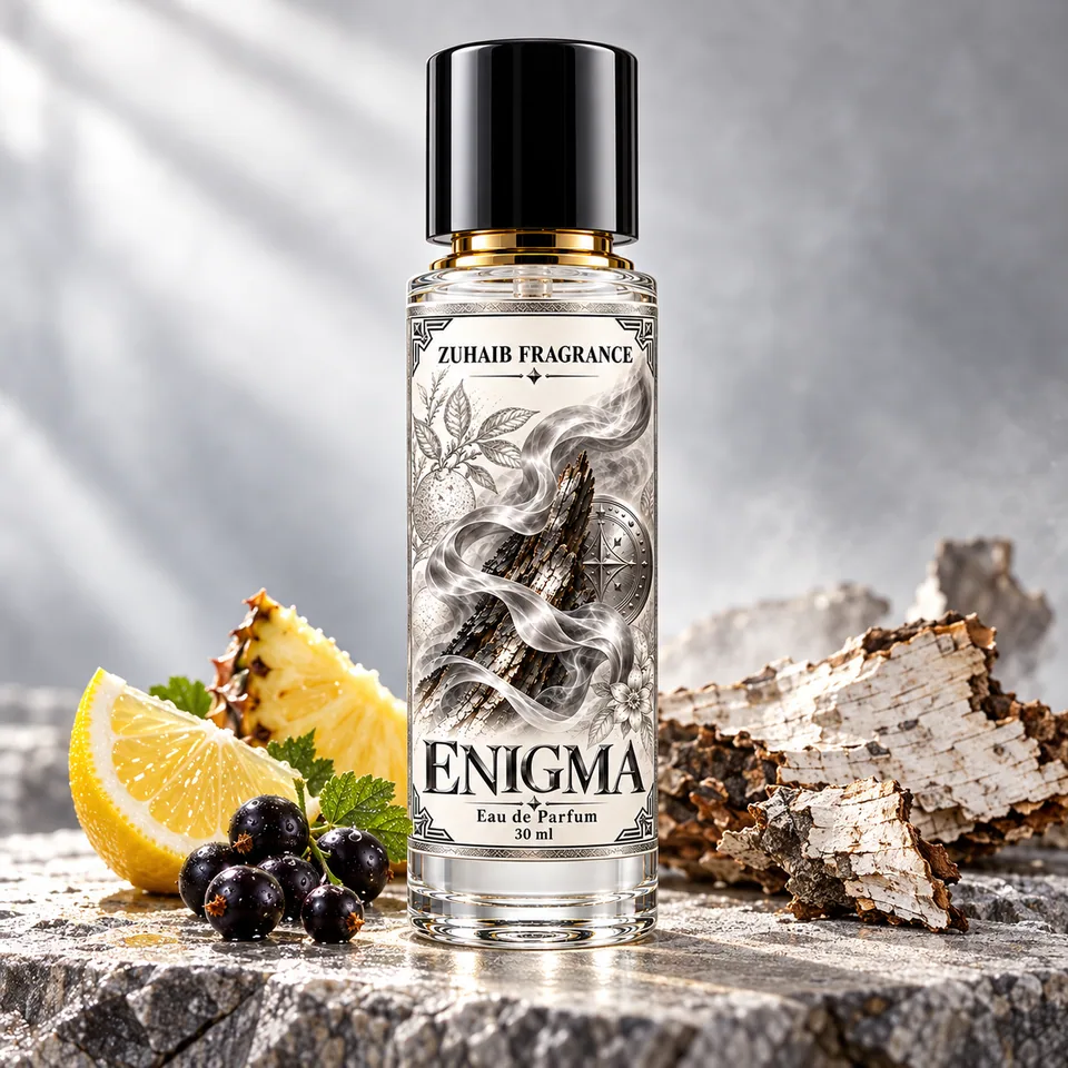 Enigma — the mood and ingredients behind the scent