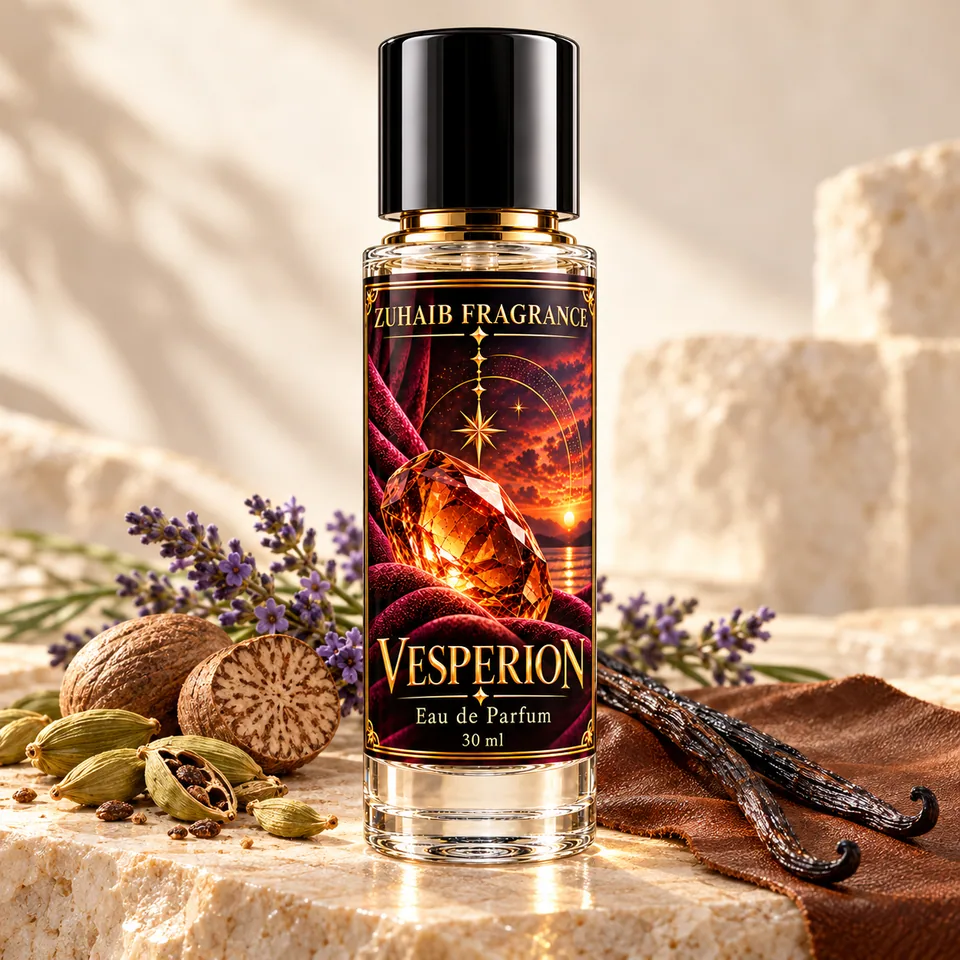 Vesperion — the mood and ingredients behind the scent